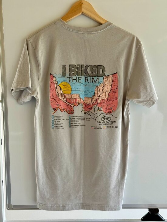 Primease Other - Grand Canyon I Biked The Rim Tee Small